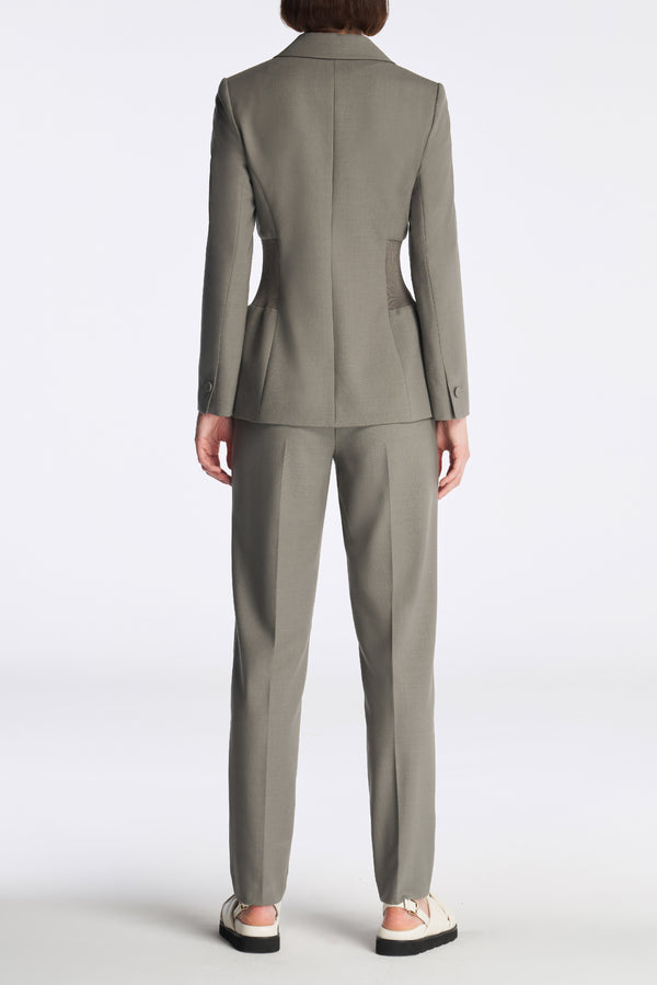 Laurèl Laurèl Gray Fit Blazer Gray