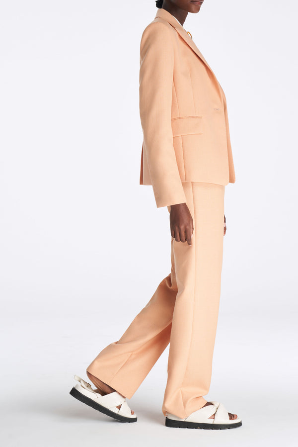 Laurèl Laurèl Orange Wool Blazer Orange