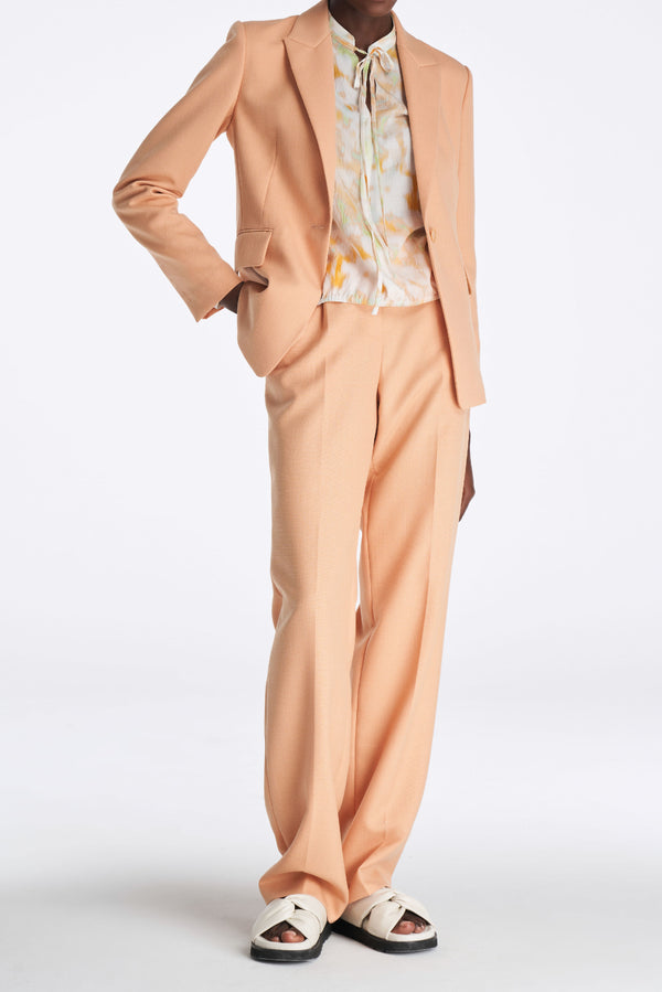 Laurèl Laurèl Orange Wool Blazer Orange