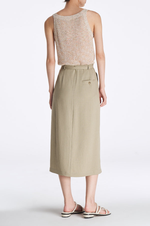 Laurèl Laurèl Sequined Knit Camisole Orange