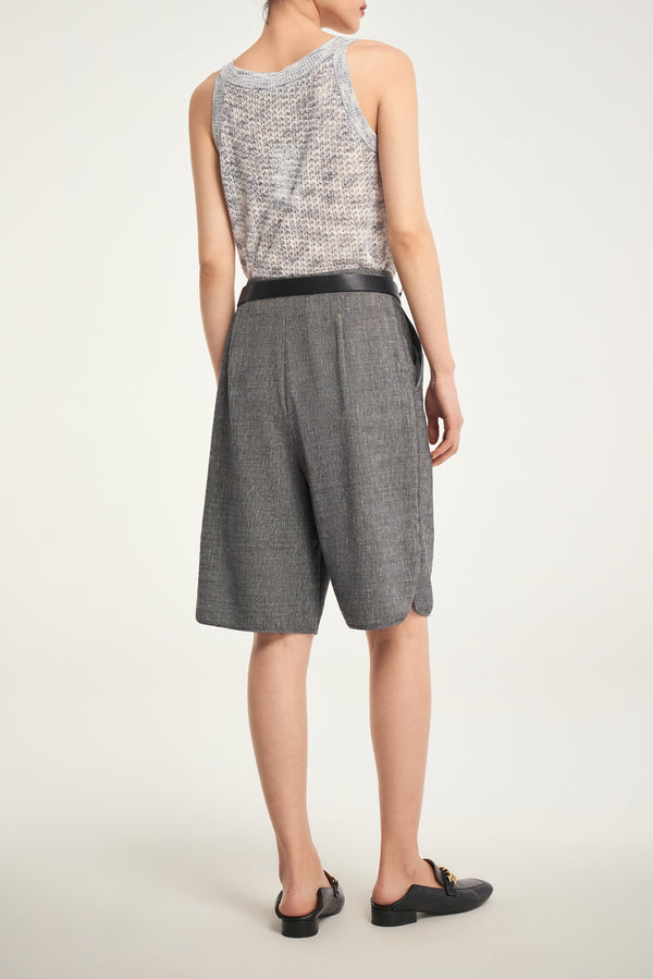 Laurèl Laurèl Sequined Knit Camisole Orange