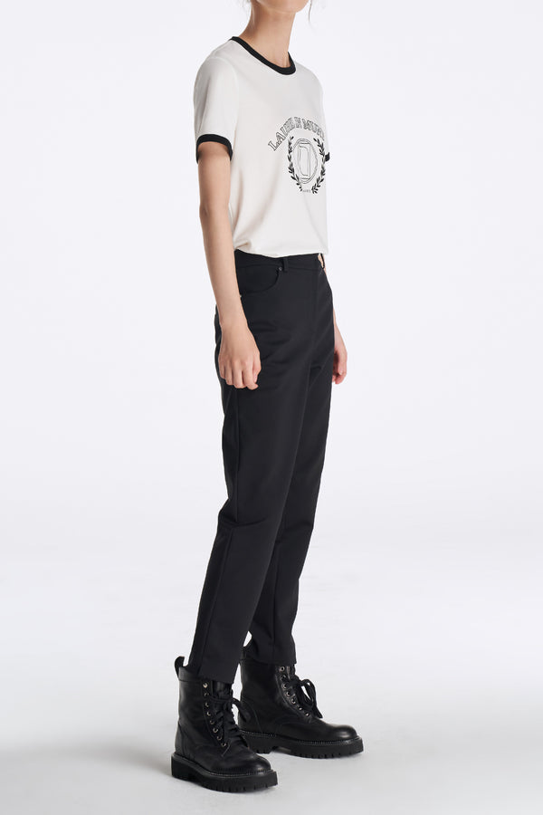 Laurèl Laurèl Stretch Skinny Pants Black