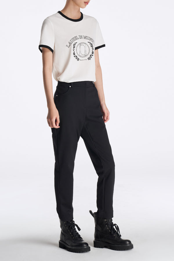 Laurèl Laurèl Stretch Skinny Pants Black