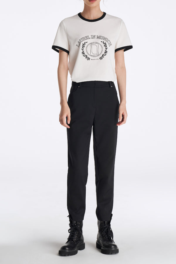 laurèl Laurèl Stretch Skinny Pants Black