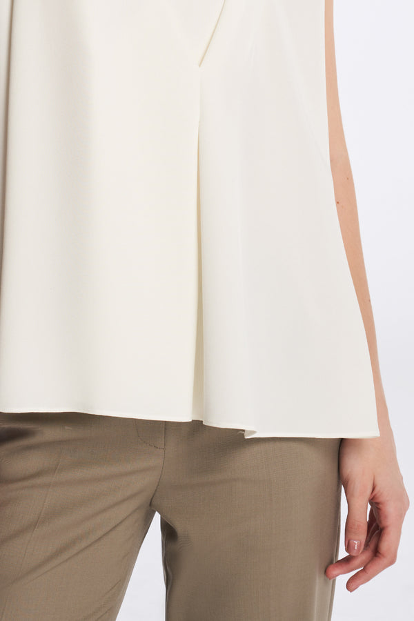Laurèl Laurèl Wool Straight-Leg Pants Gray
