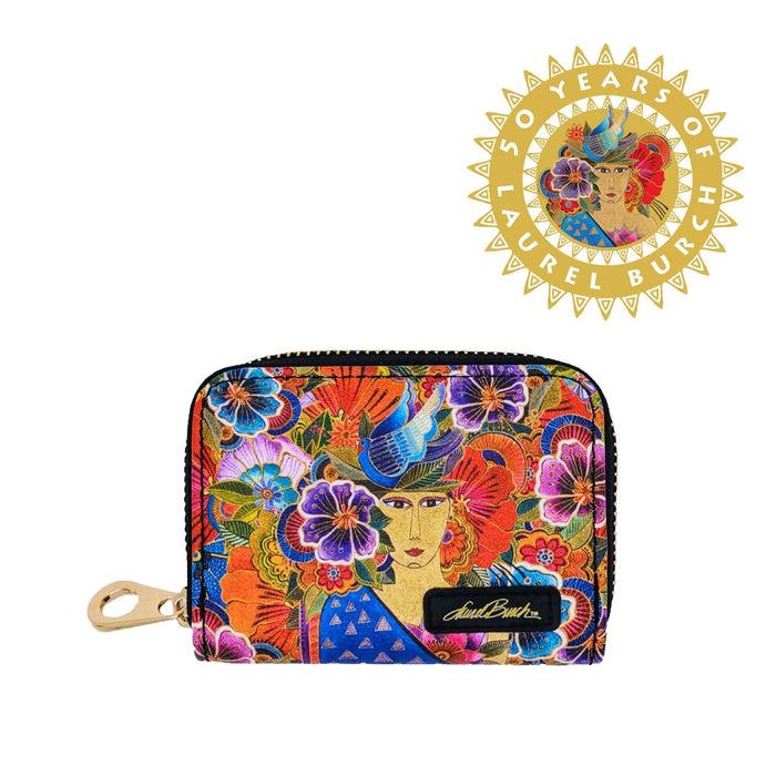 laurel burch 50 Years of Laurel Zippered Wallet - Limited Edition