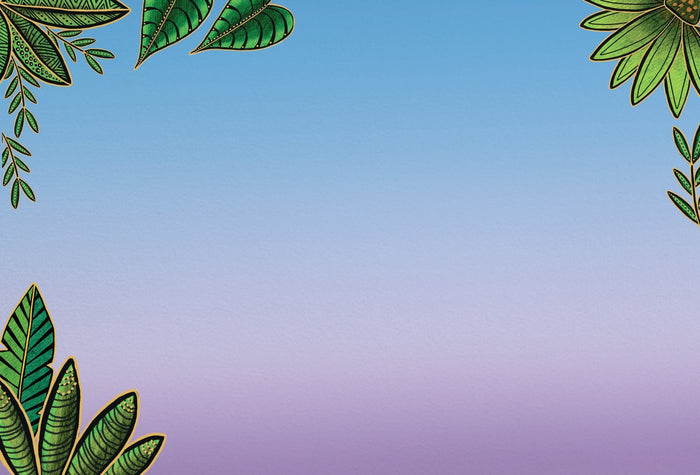 Laurel Burch Alijah Jungle Spirit Blank Card - Single