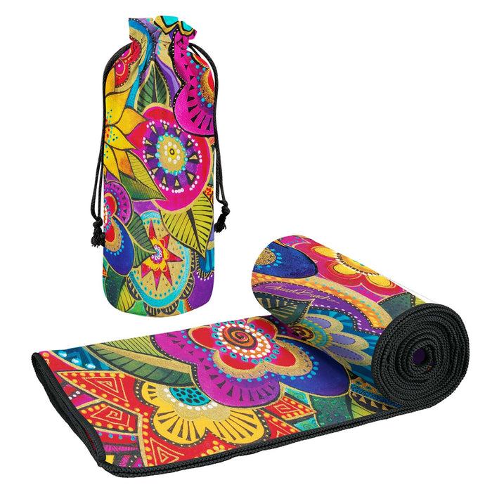 laurel burch Carlotta's Garden Microfiber Beach Towel