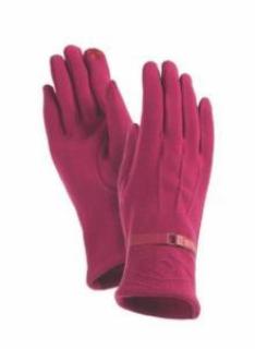 laurel burch Diamond Pop Stitch Touchscreen Gloves - Fuchsia