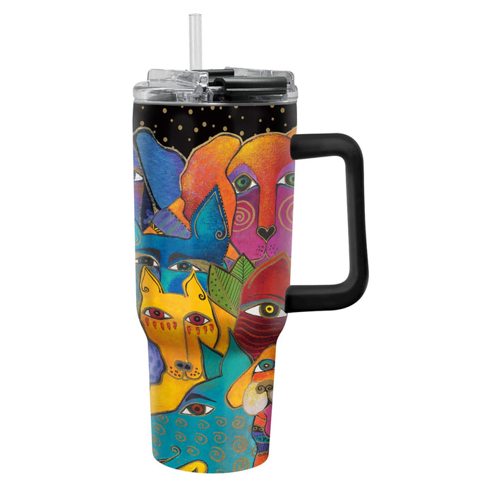 laurel burch Dogs Dogs Dogs Insulated Tumbler - 30 oz