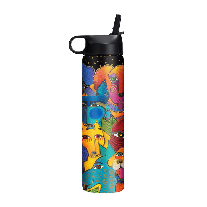 laurel burch Dogs Dogs Dogs Insulated Water Bottle - 24 oz