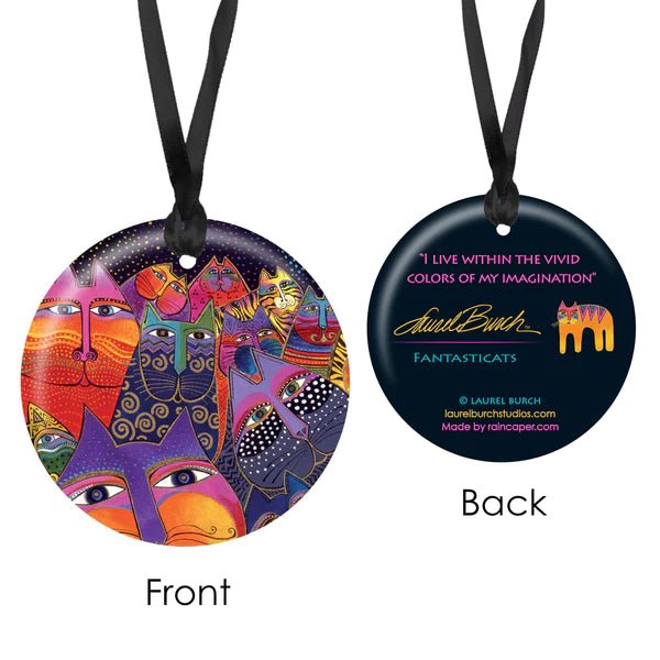 Laurel Burch Fantasticats Porcelain Keepsake Ornament
