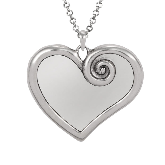 laurel burch Iconic Small Yin Heart Necklace - Silver
