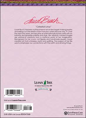 Laurel Burch Inspire Your Spirit Birthday Card - Single