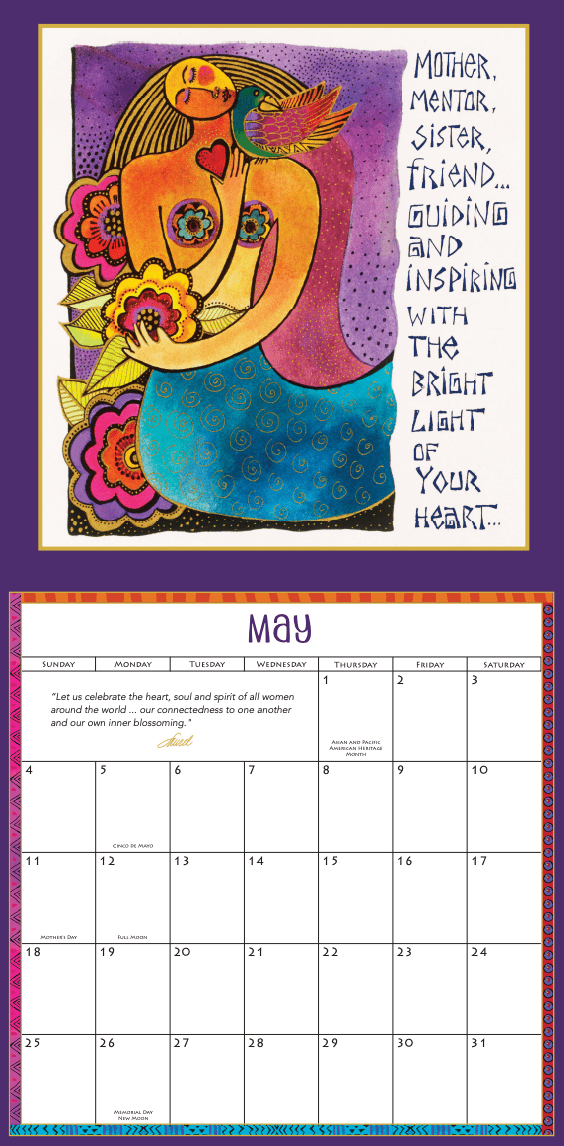 Laurel Burch 2025 Laurel Burch Wall Calendar