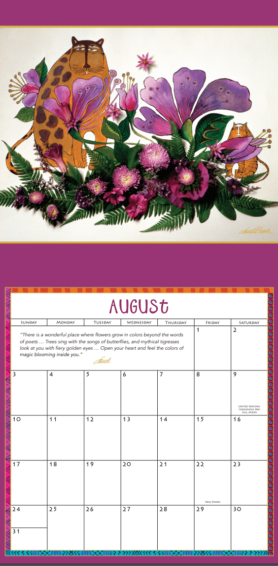 Laurel Burch 2025 Laurel Burch Wall Calendar