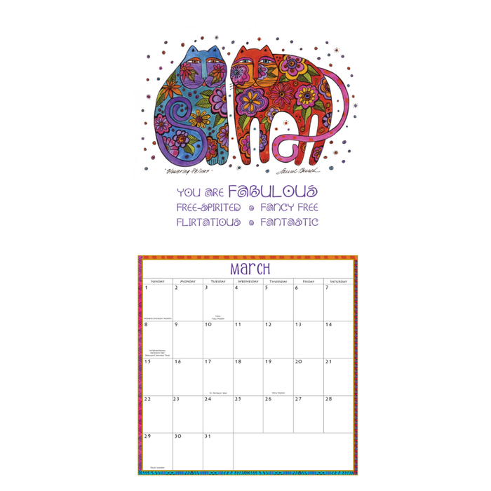 Laurel Burch 2026 Laurel Burch Wall Calendar