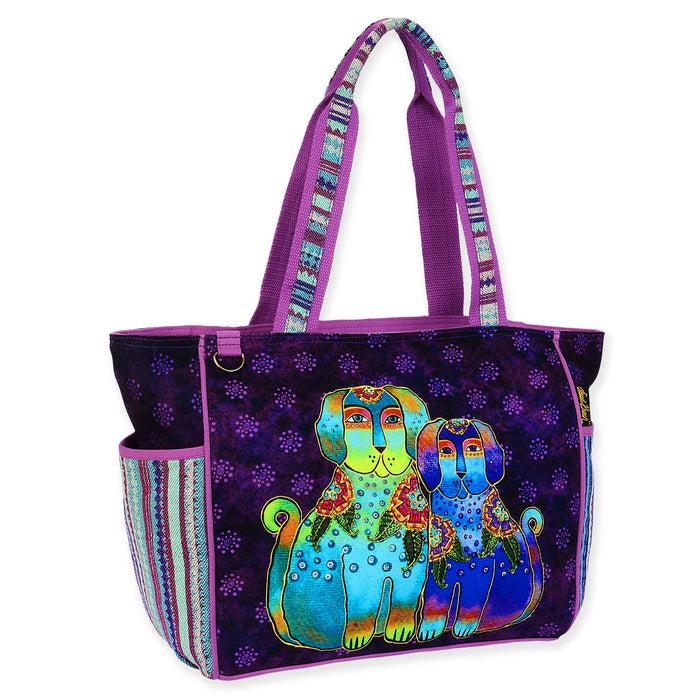 Laurel Burch Amigos De Colores Large Tote