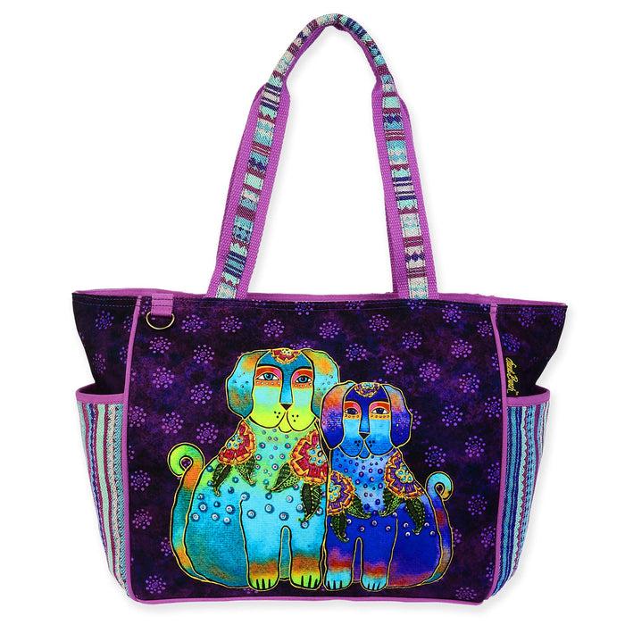 laurel burch Amigos de Colores Large Tote