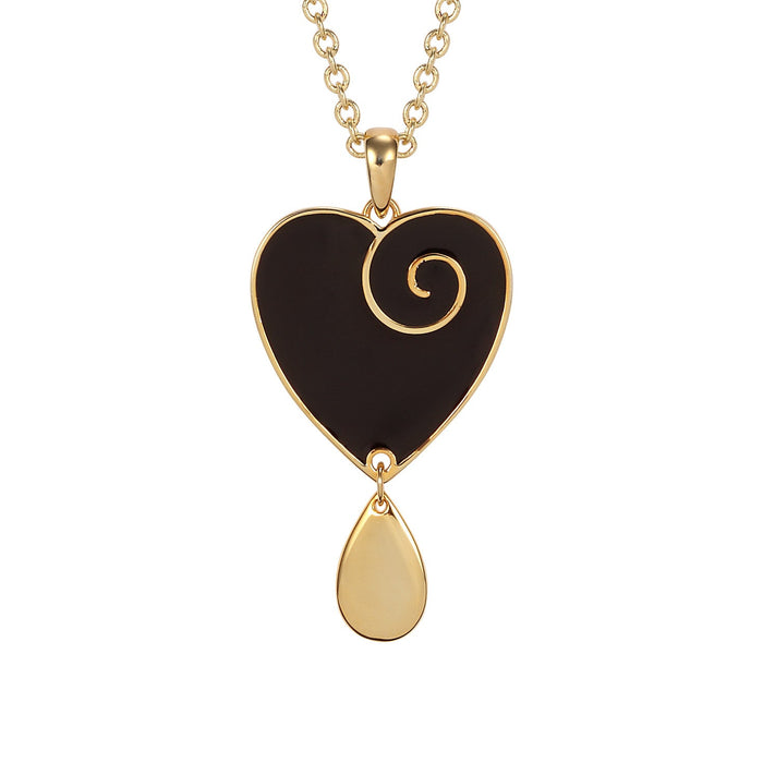laurel burch Amour Heart Necklace - Gold