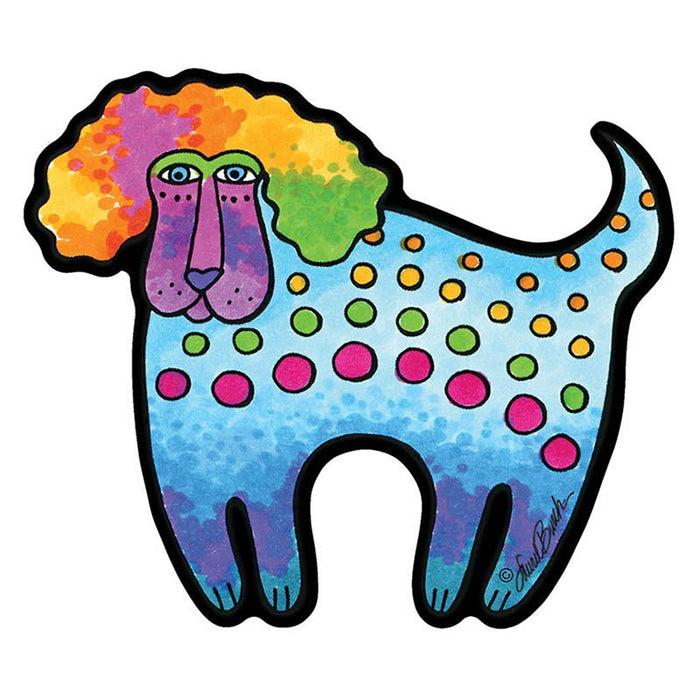 laurel burch Dog Rubber Curio Stamp