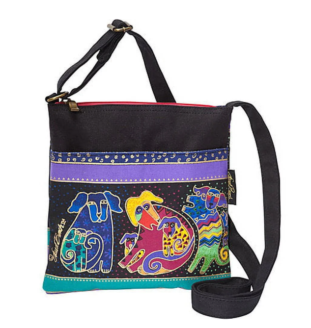 Laurel Burch Dogs & Doggies Crossbody