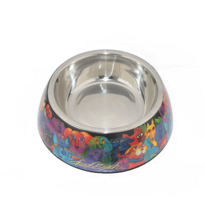 laurel burch Dogs & More Dogs Pet Bowl