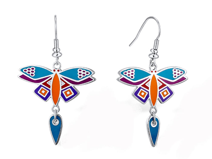 laurel burch Dragonfly Drop Earrings