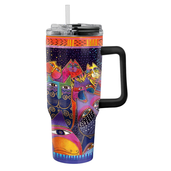 laurel burch Fantasticats Insulated Tumbler - 30 oz