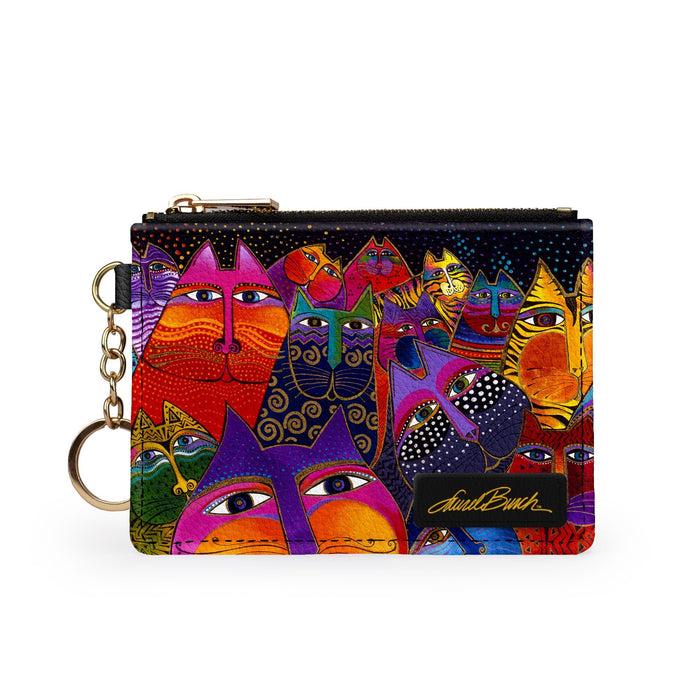 Laurel Burch Fantasticats Keychain Wallet