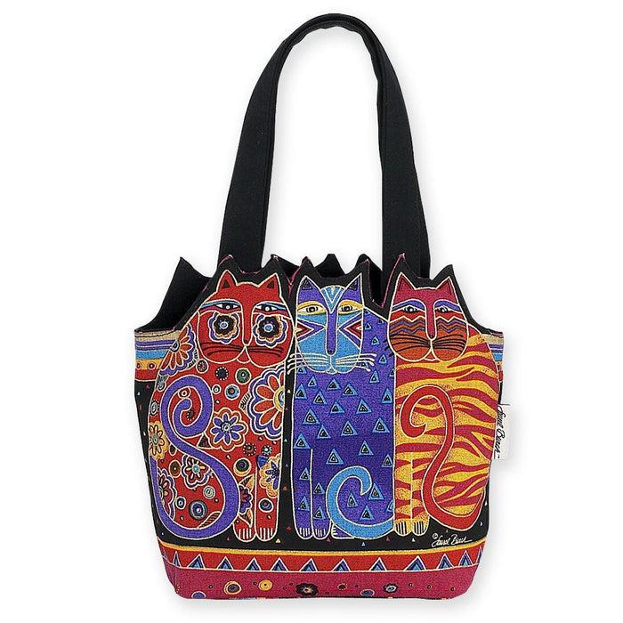 laurel burch Feline Friends Medium Cutout Tote