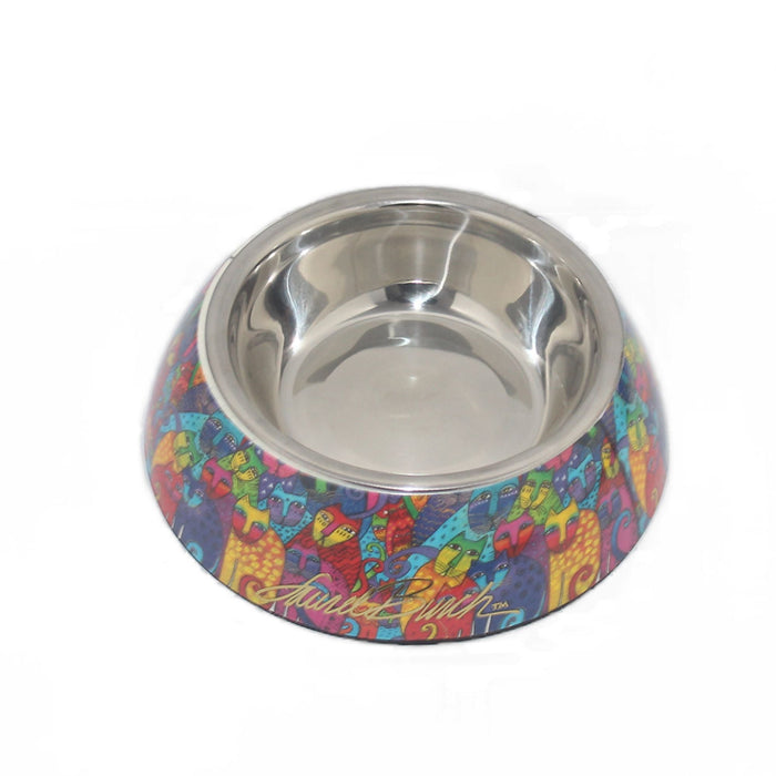 laurel burch Feline Frolic Pet Bowl