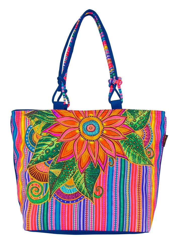 Laurel Burch Fleur Del Sol Large Tote