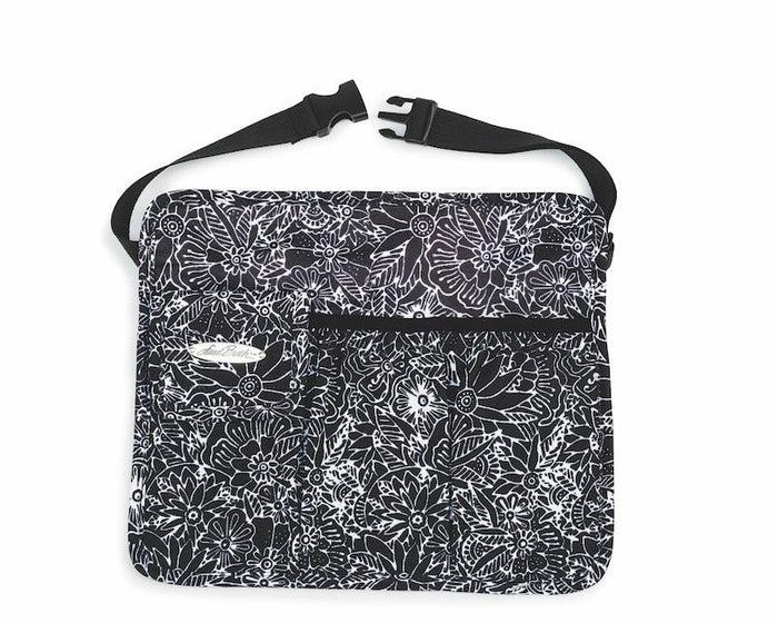 laurel burch Floral Garden Apron - Black/White
