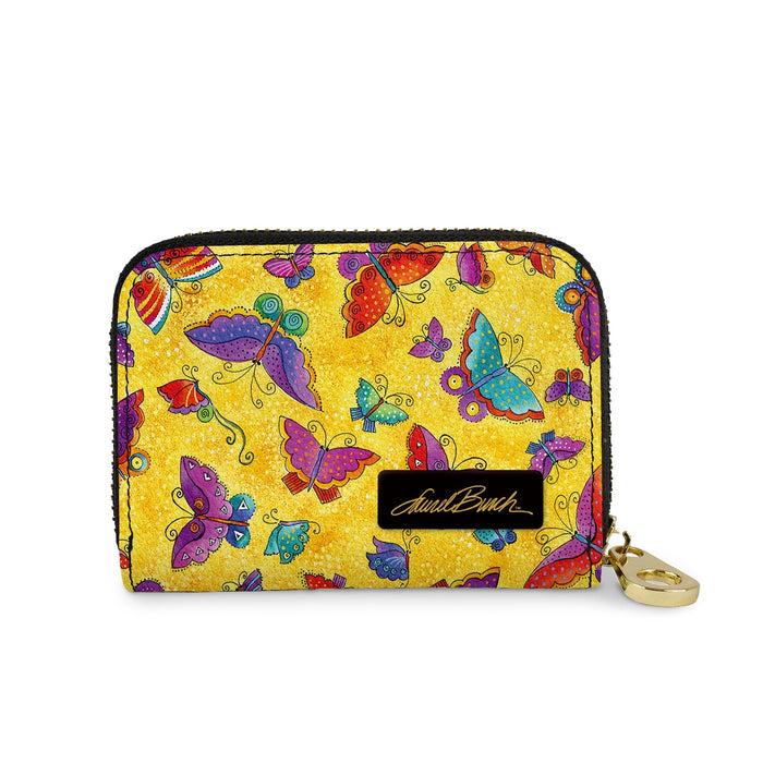 laurel burch Flutterbyes Zippered Wallet