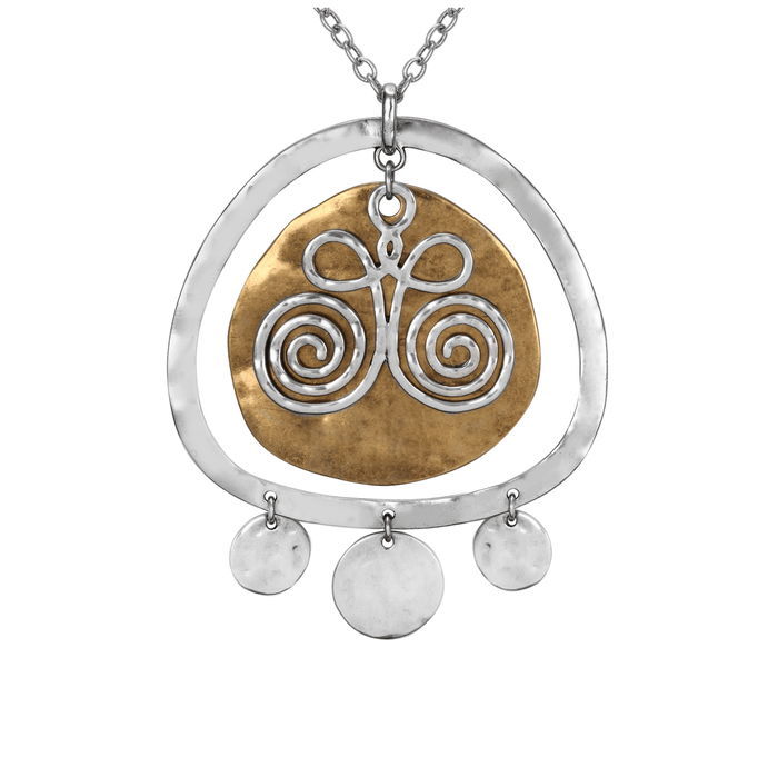laurel burch Grove Necklace - Silver
