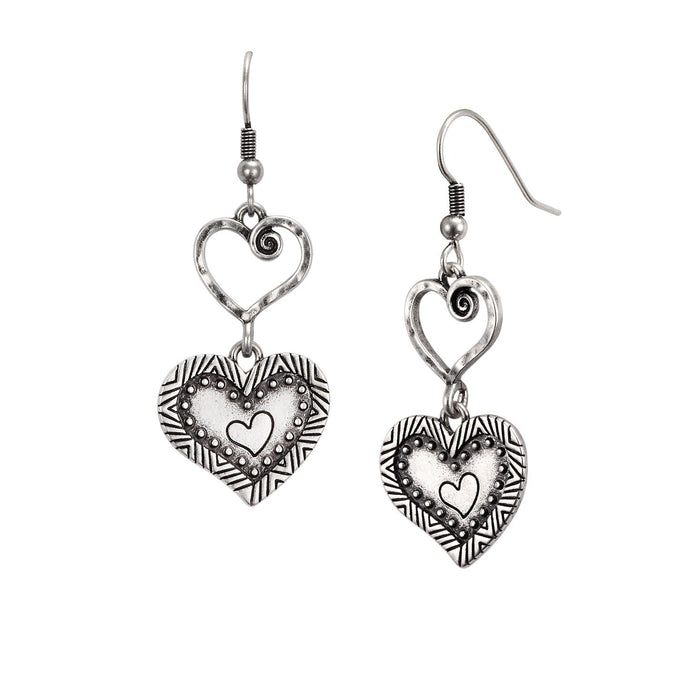 laurel burch Heart for Madalene Earrings