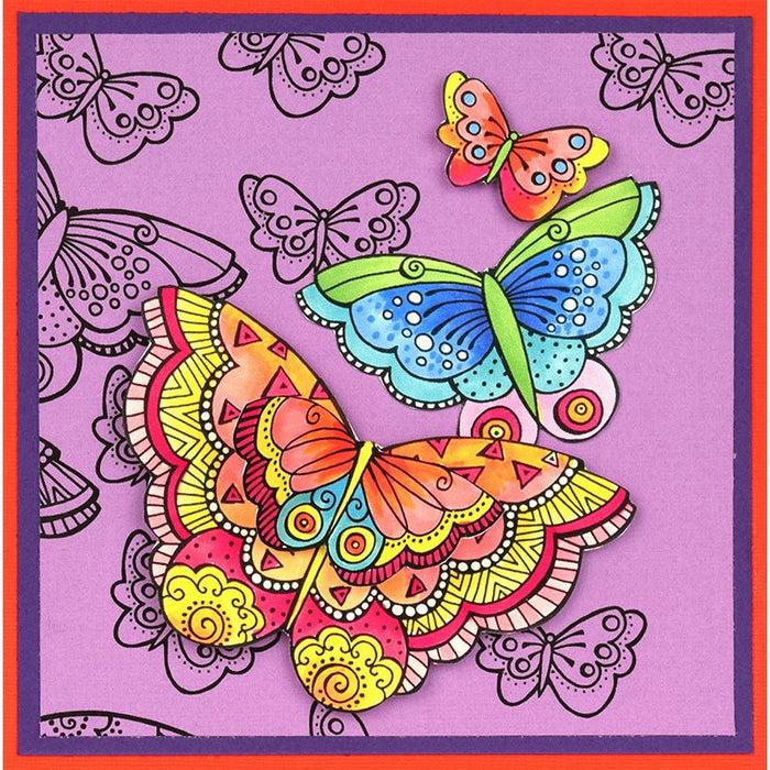 Laurel Burch Imagine Butterflies Cutting Dies Set