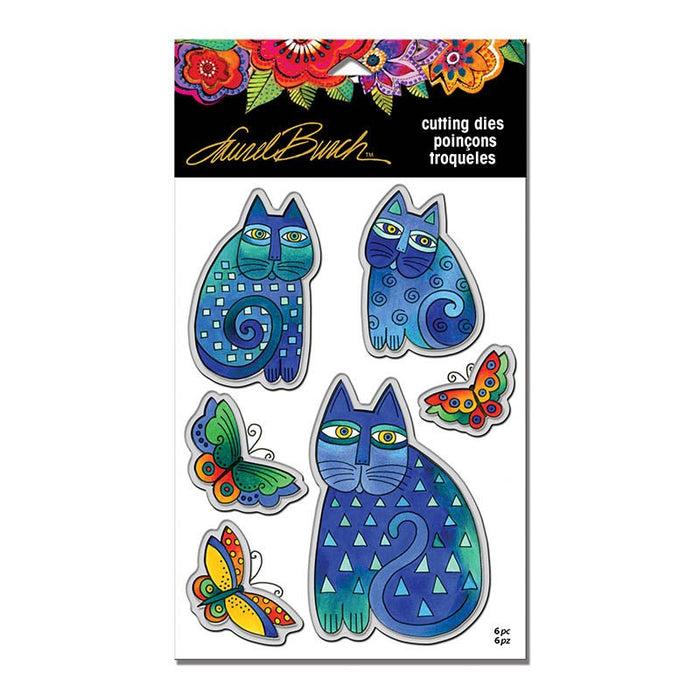 laurel burch Indigo Cats Cutting Dies Set