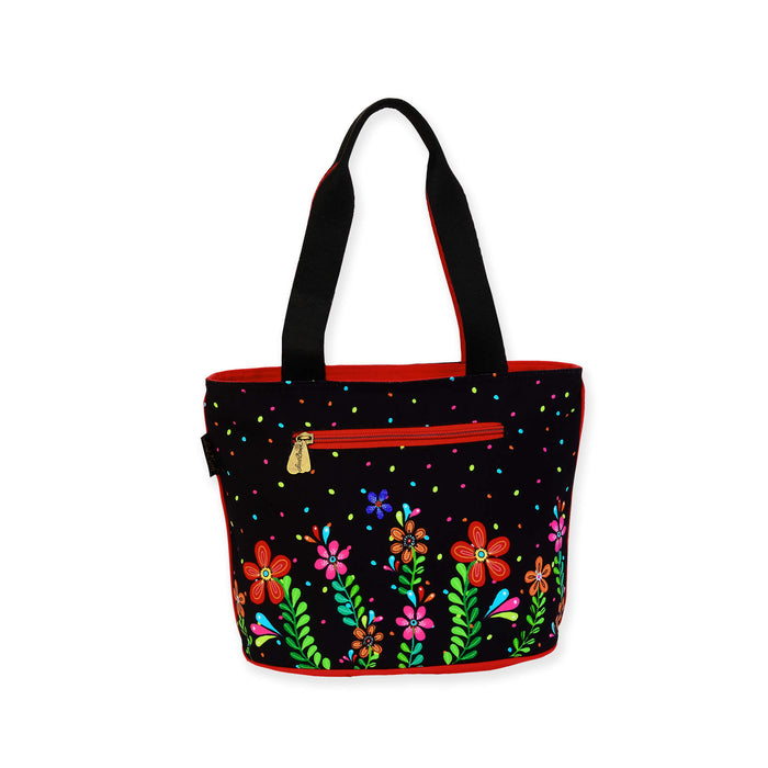 Laurel Burch Kaleidoscope Kat Medium Tote