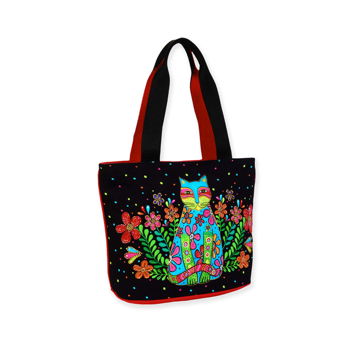 Laurel Burch Kaleidoscope Kat Medium Tote