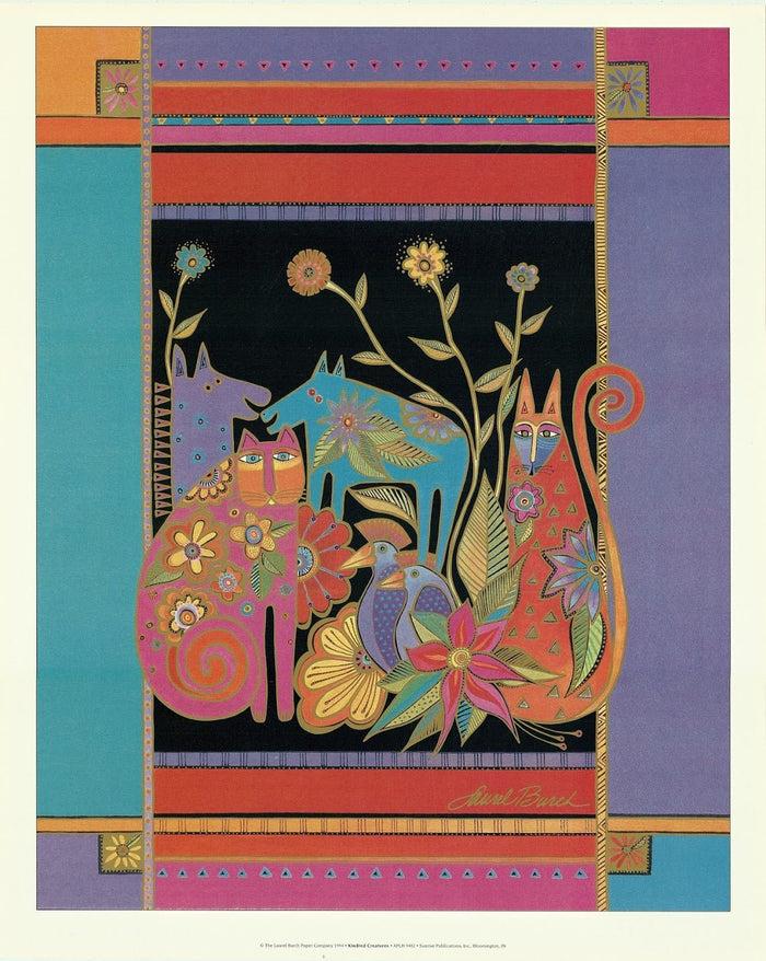 laurel burch Kindred Creatures Print - 16" x 20"