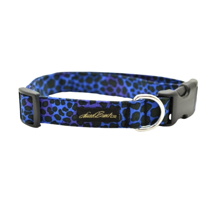 laurel burch Leopard Pet Collar - Blue