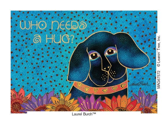 laurel burch Matisse in Sunflowers Magnet