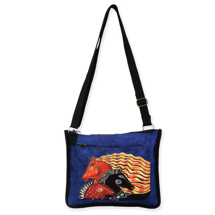 laurel burch Midnight Mares Medium Crossbody