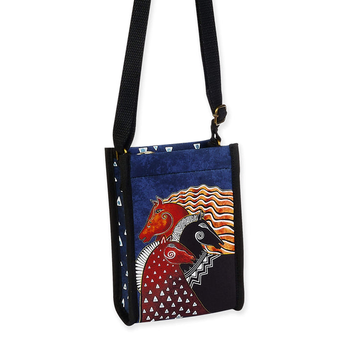 laurel burch Midnight Mares Neoprene Crossbody