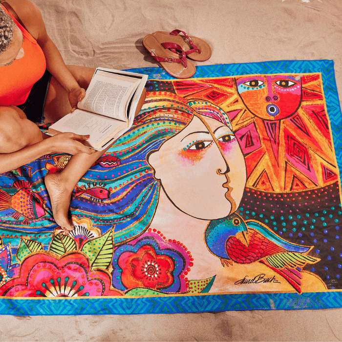 Laurel Burch Mikayla Microfiber Beach Towel
