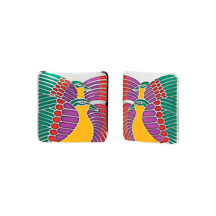 laurel burch Moondove Vintage Earrings