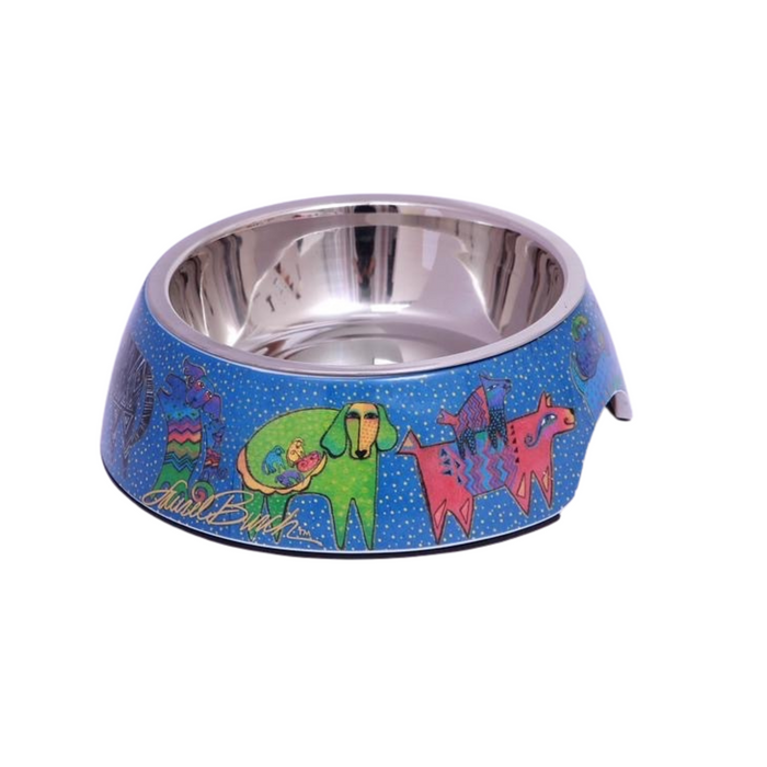 laurel burch NEW Doggies Pet Bowl