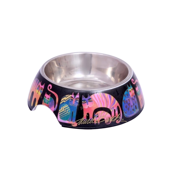 laurel burch NEW Fantasticats Pet Bowl